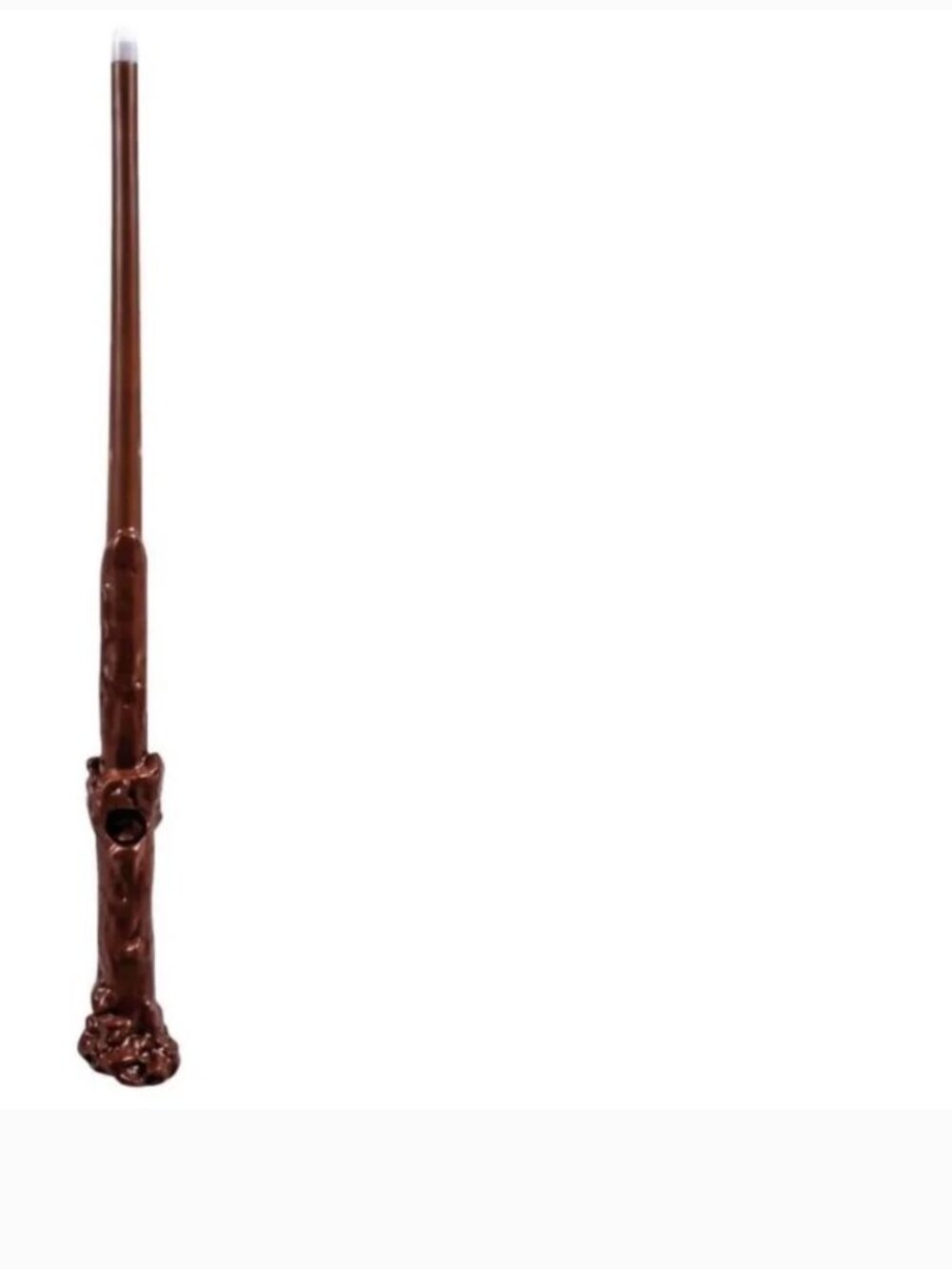 Harry Potter Slytherin Robe & Light Up Wand Halloween Costume 7/8 Black Hooded - Picture 3 of 9